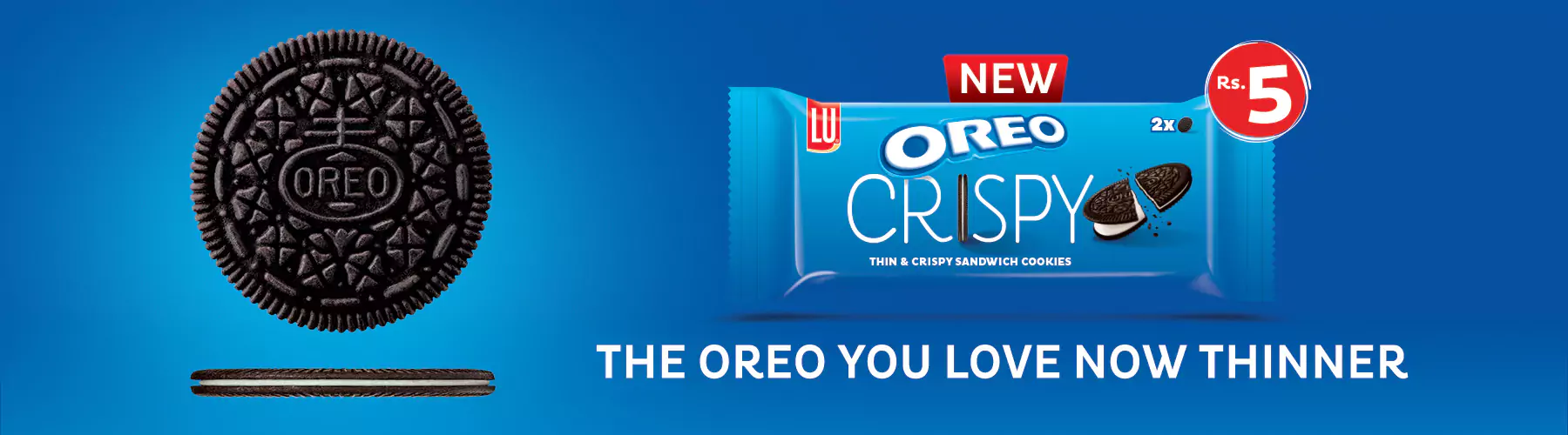 Oreo Crispy | The Oreo You Love, Now Thinner!