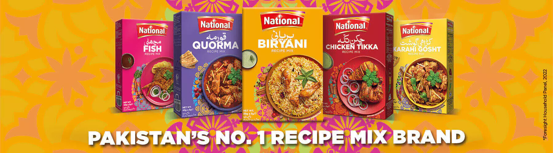 National Foods Limited – Recipe Mixes New Packaging Feature Communication