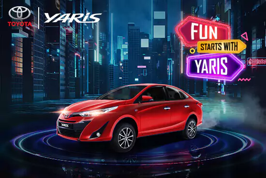 Toyota Pakistan - Fun starts with yaris